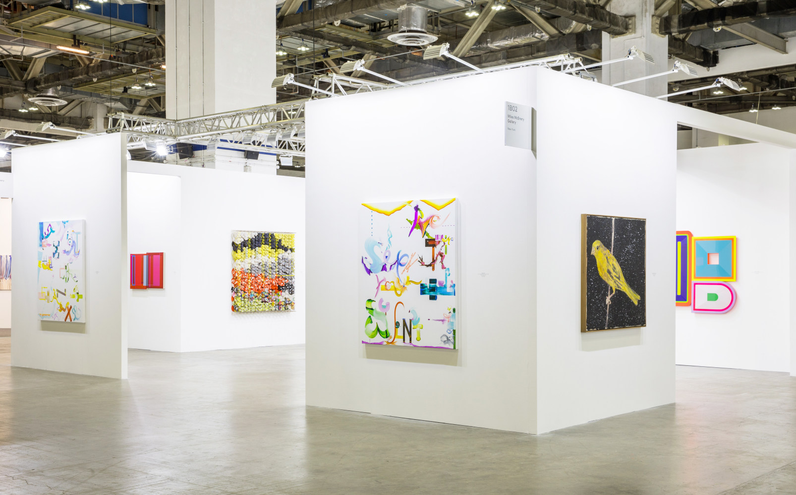 Installation view, Booth #1B02, Miles McEnery Gallery, ART SG 2023