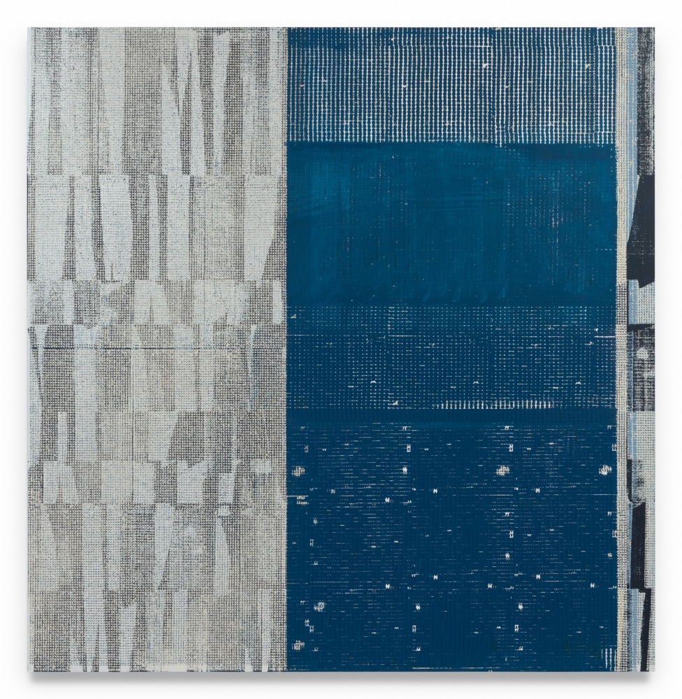 Kevin Appel, Aggregate 15 (Night Mass), 2025, Oil and acrylic on canvas on panel, 80 x 78 inches, 203.2 x 198.1 cm, MMG#37666