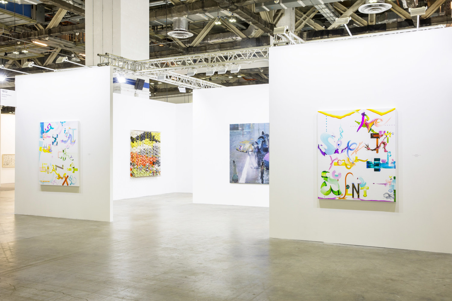 Installation view, Booth #1B02, Miles McEnery Gallery, ART SG 2023