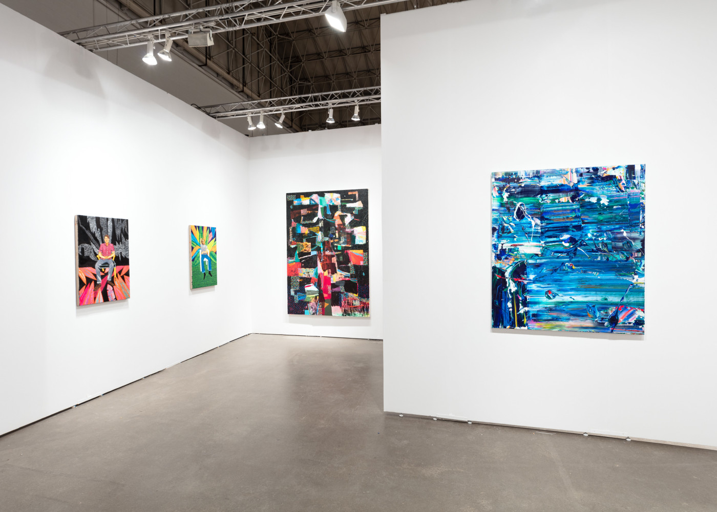 Installation view, Booth #139, Miles McEnery Gallery, EXPO Chicago 2022