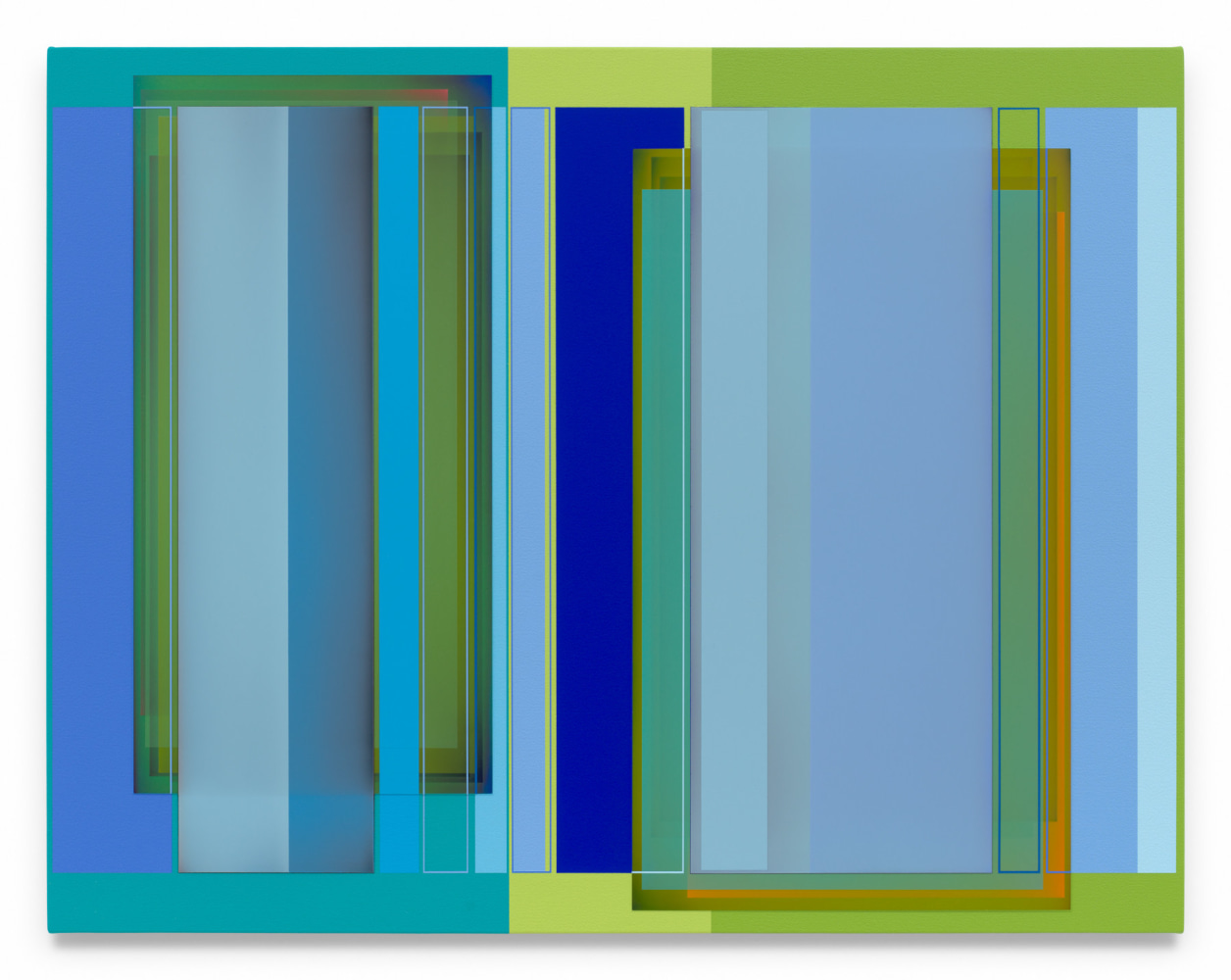 Patrick Wilson, Chameleon, 2024, Acrylic on canvas over panel, 21 x 27 inches, 53.3 x 68.6 cm, MMG#37245