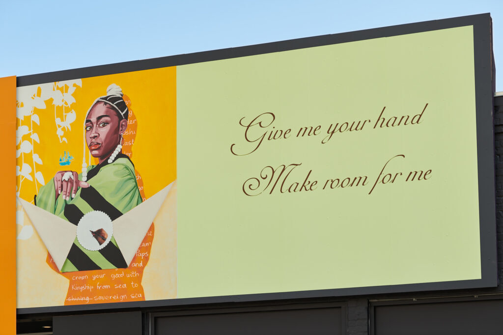 Installation view of Conrad Egyir:&amp;nbsp;A Chapter of Love, 2021, ICA San Jos&amp;eacute;. Photo: Impart Photography.