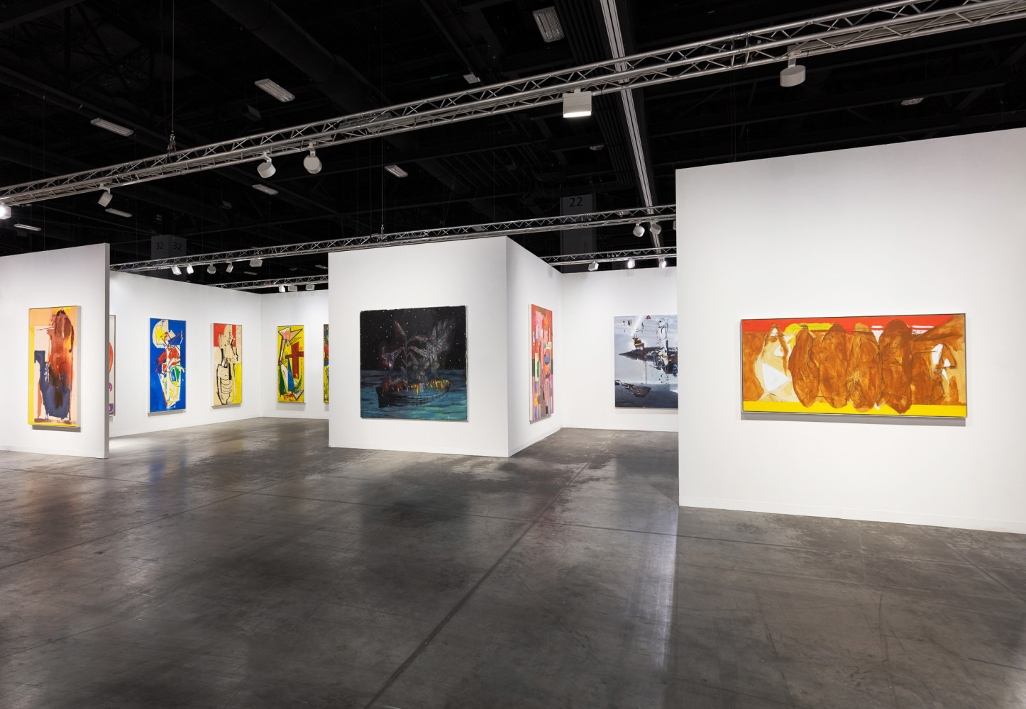 Installation view, Booth #G4, Miles McEnery Gallery, Art Basel Miami Beach 2021