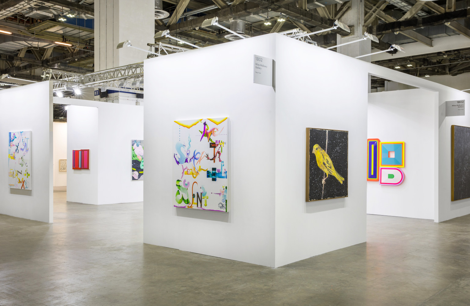 Installation view, Booth #1B02, Miles McEnery Gallery, ART SG 2023