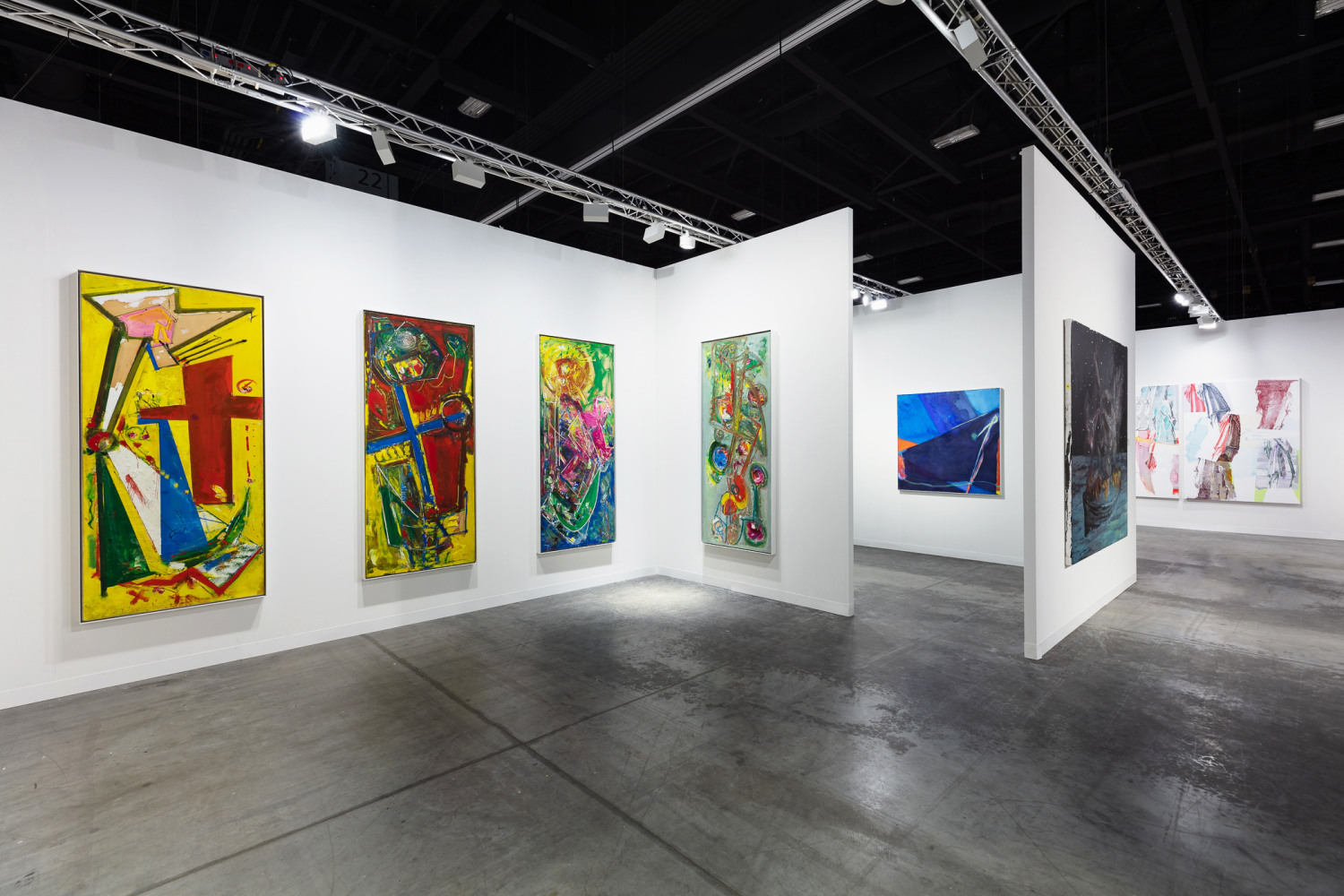 Installation view, Booth #G4, Miles McEnery Gallery, Art Basel Miami Beach 2021