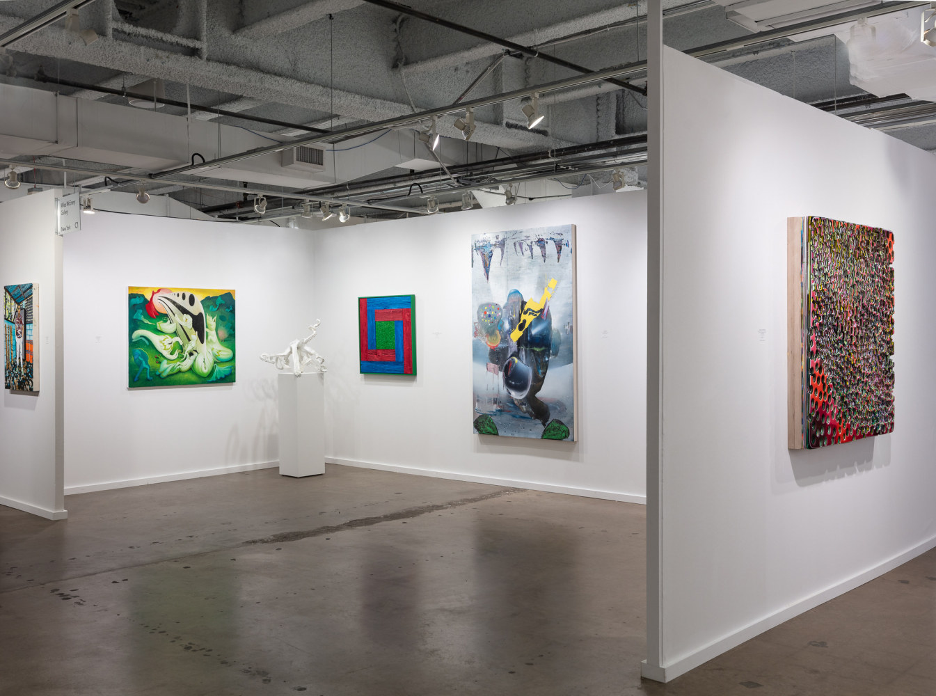 Installation view, Booth #C1, Miles McEnery Gallery, Dallas Art Fair 2021