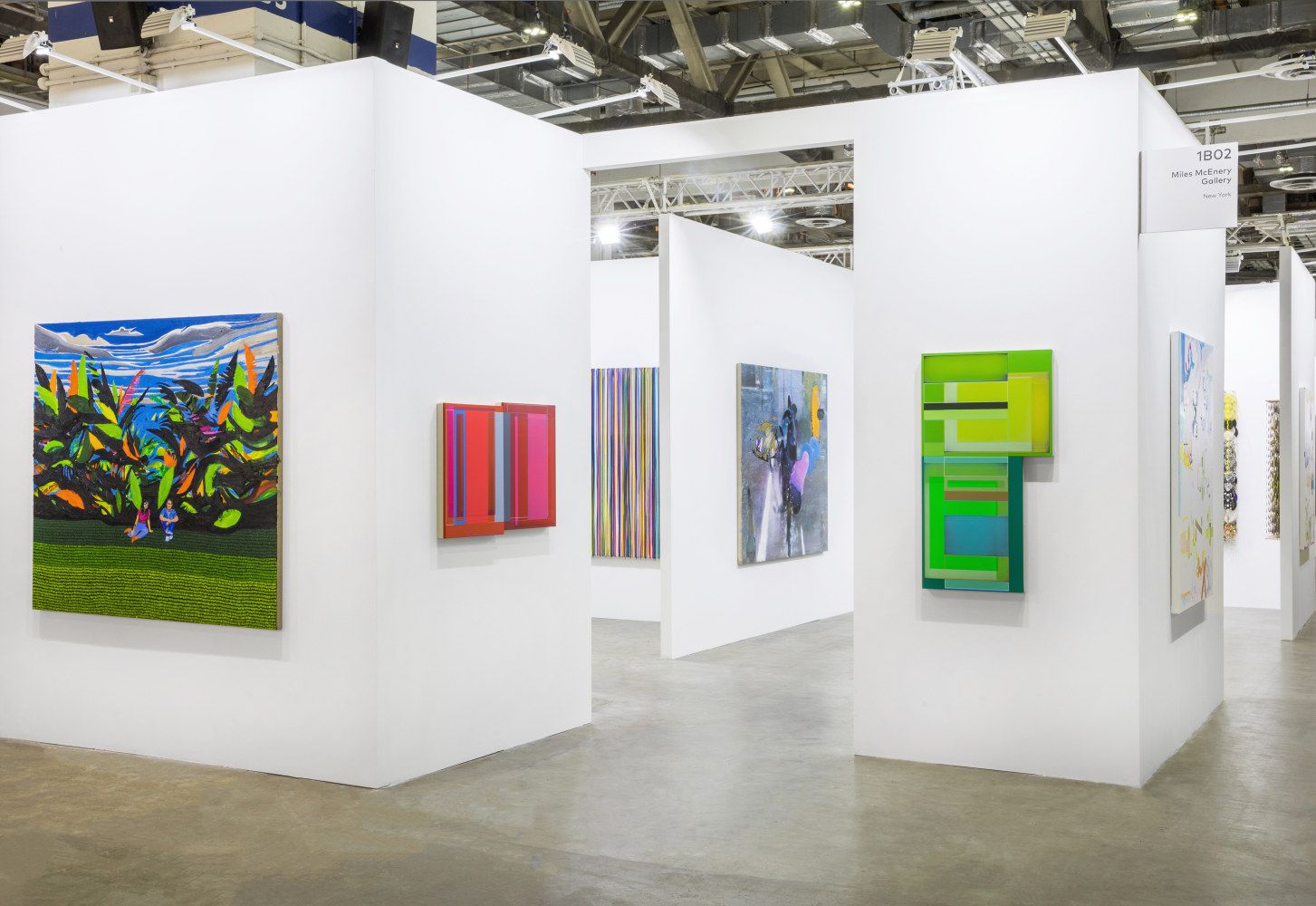 Installation view, Booth #1B02, Miles McEnery Gallery, ART SG 2023