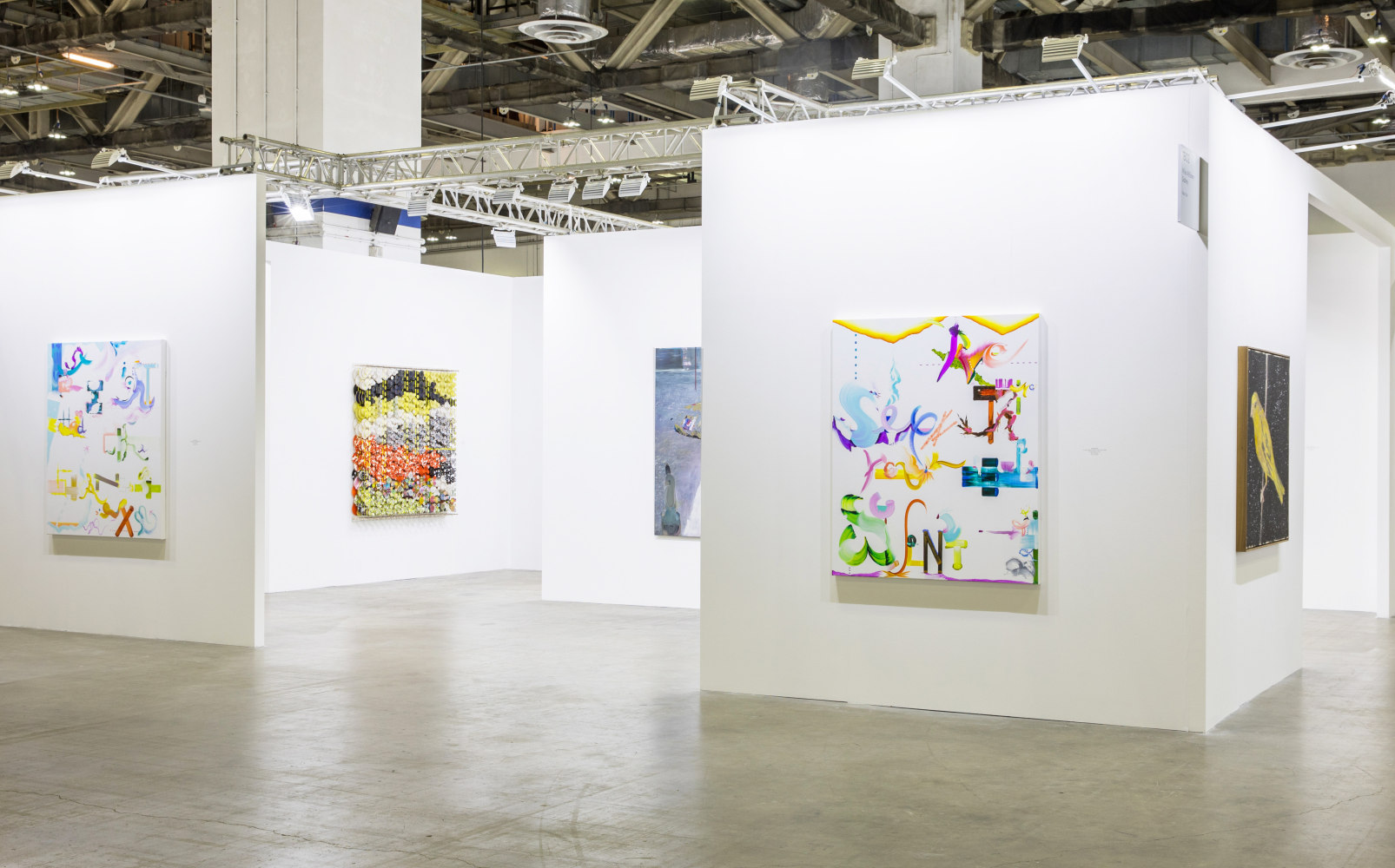 Installation view, Booth #1B02, Miles McEnery Gallery, ART SG 2023
