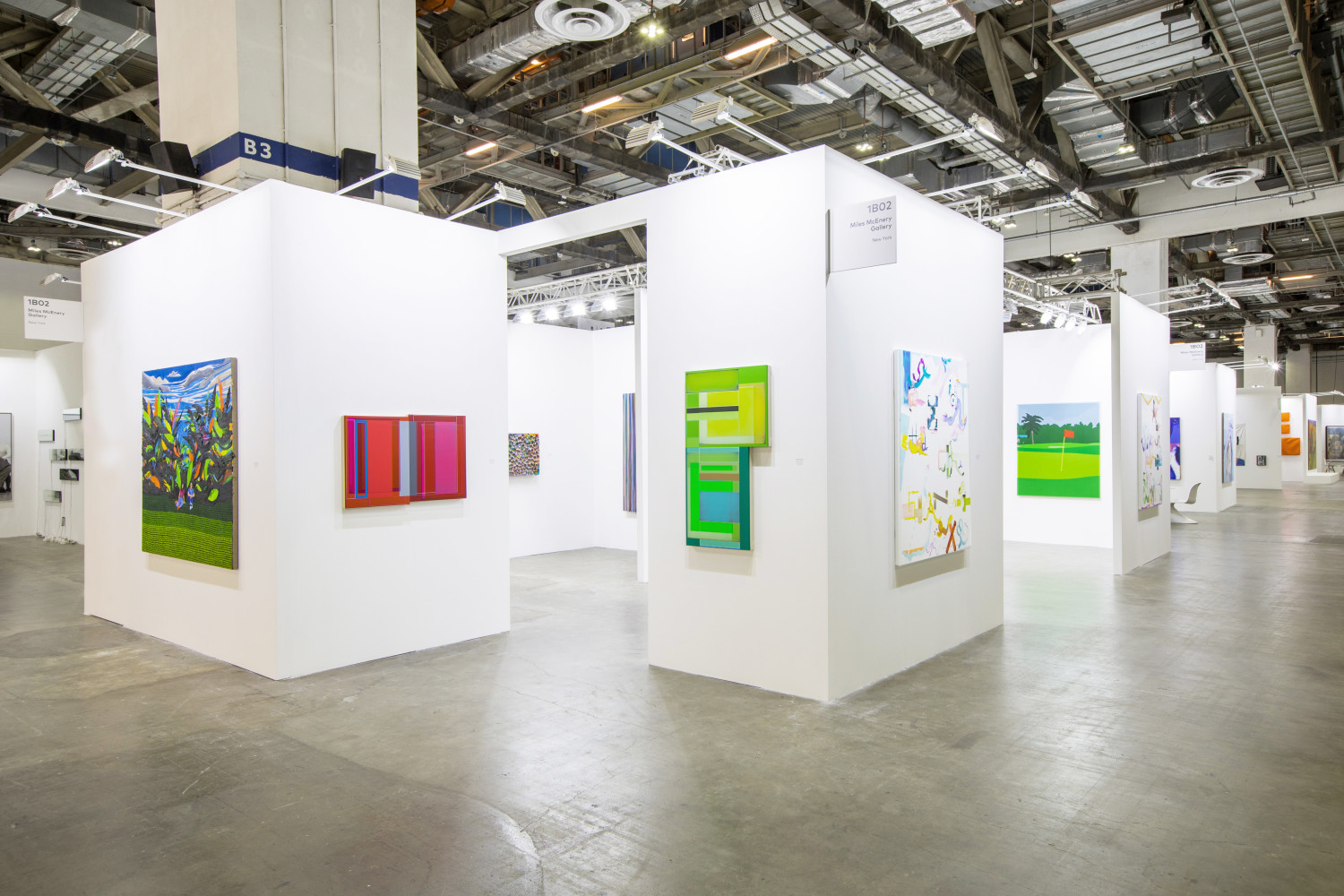 Installation view, Booth #1B02, Miles McEnery Gallery, ART SG 2023