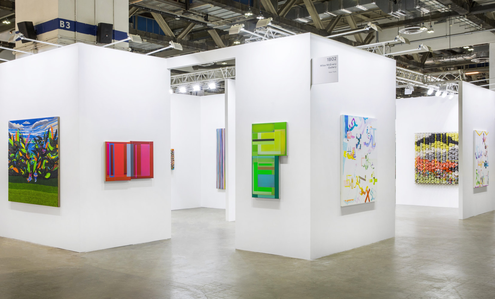 Installation view, Booth #1B02, Miles McEnery Gallery, ART SG 2023