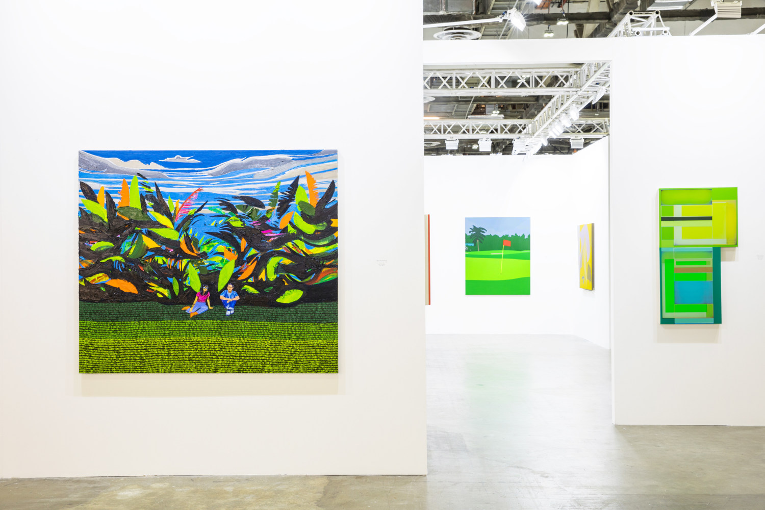Installation view, Booth #1B02, Miles McEnery Gallery, ART SG 2023