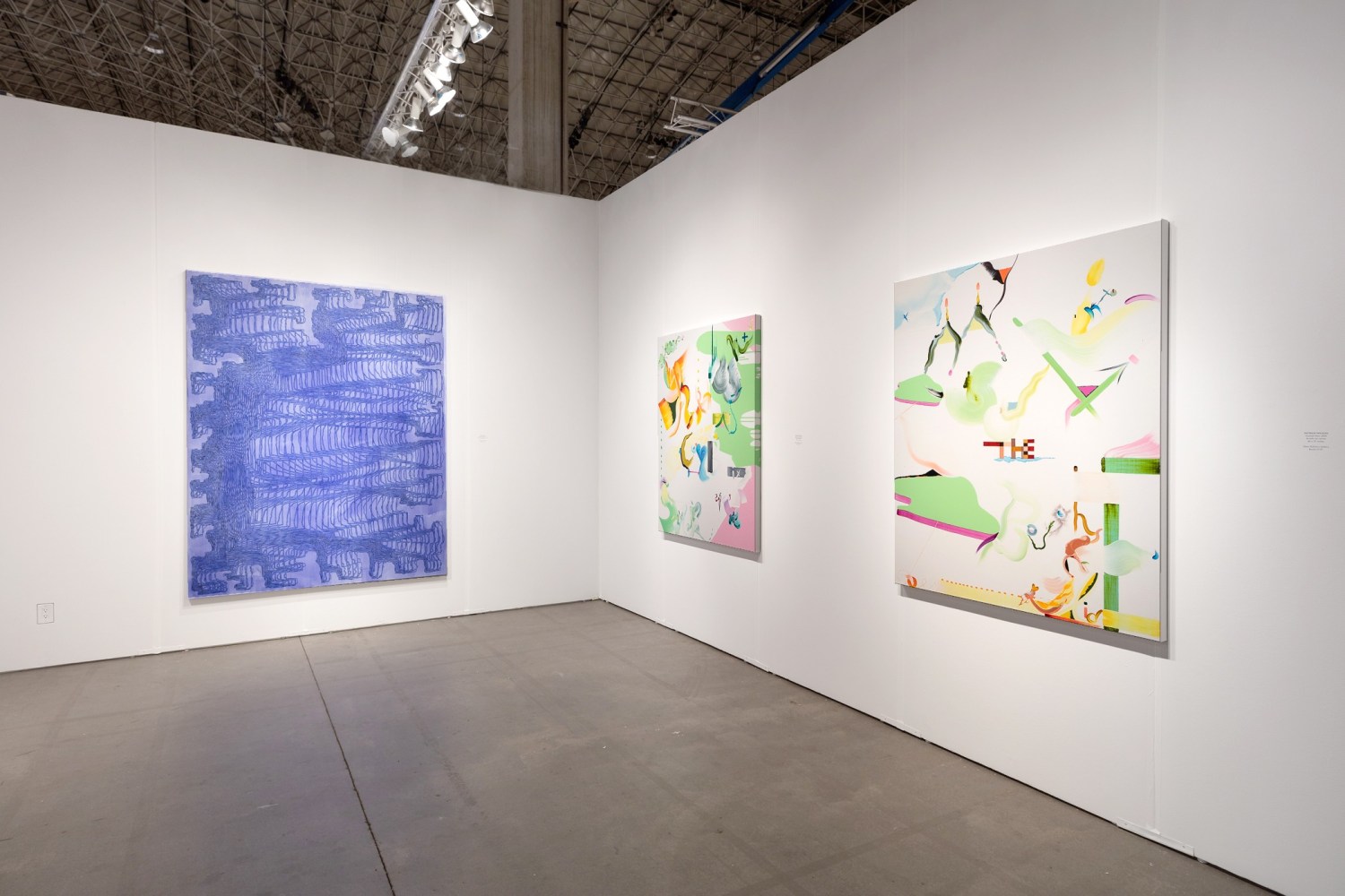 Installation view, Booth #137, Miles McEnery Gallery, EXPO CHICAGO 2023