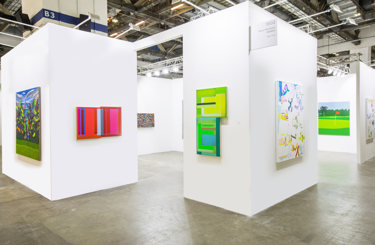 Installation view, Booth #1B02, Miles McEnery Gallery, ART SG 2023