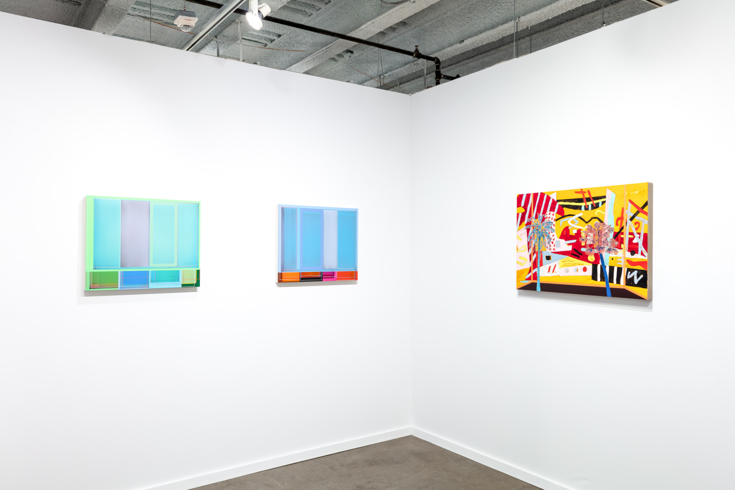Installation view, Booth #C1, Miles McEnery Gallery, Dallas Art Fair 2022