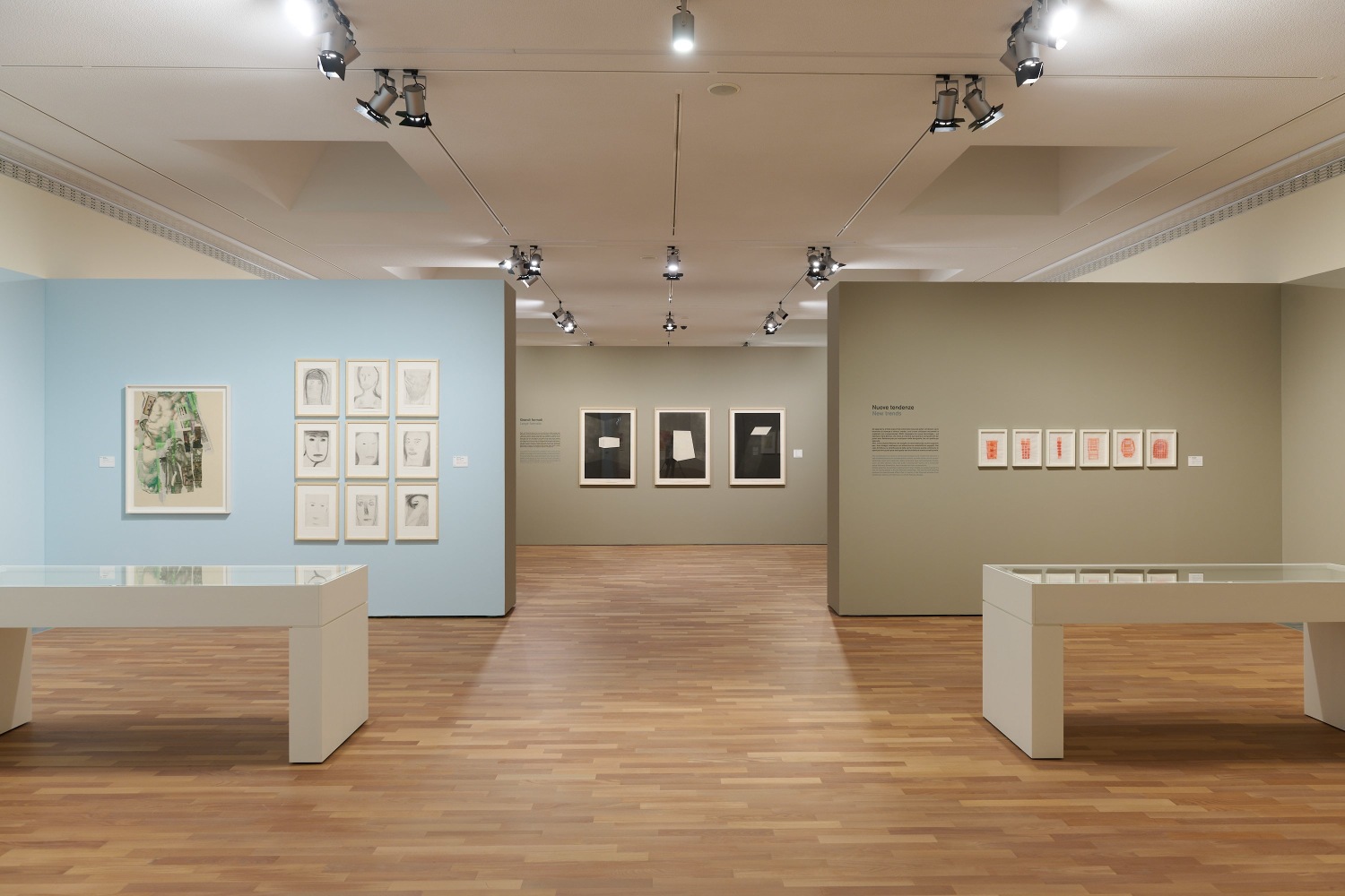 Installation view From Albrecht D&amp;uuml;rer to Andy Warhol Masterpieces from the Graphische Sammlung ETH Z&amp;uuml;rich, MASI Lugano, Switzerland

&amp;copy; MASI Lugano, photo Gabriele Spalluto