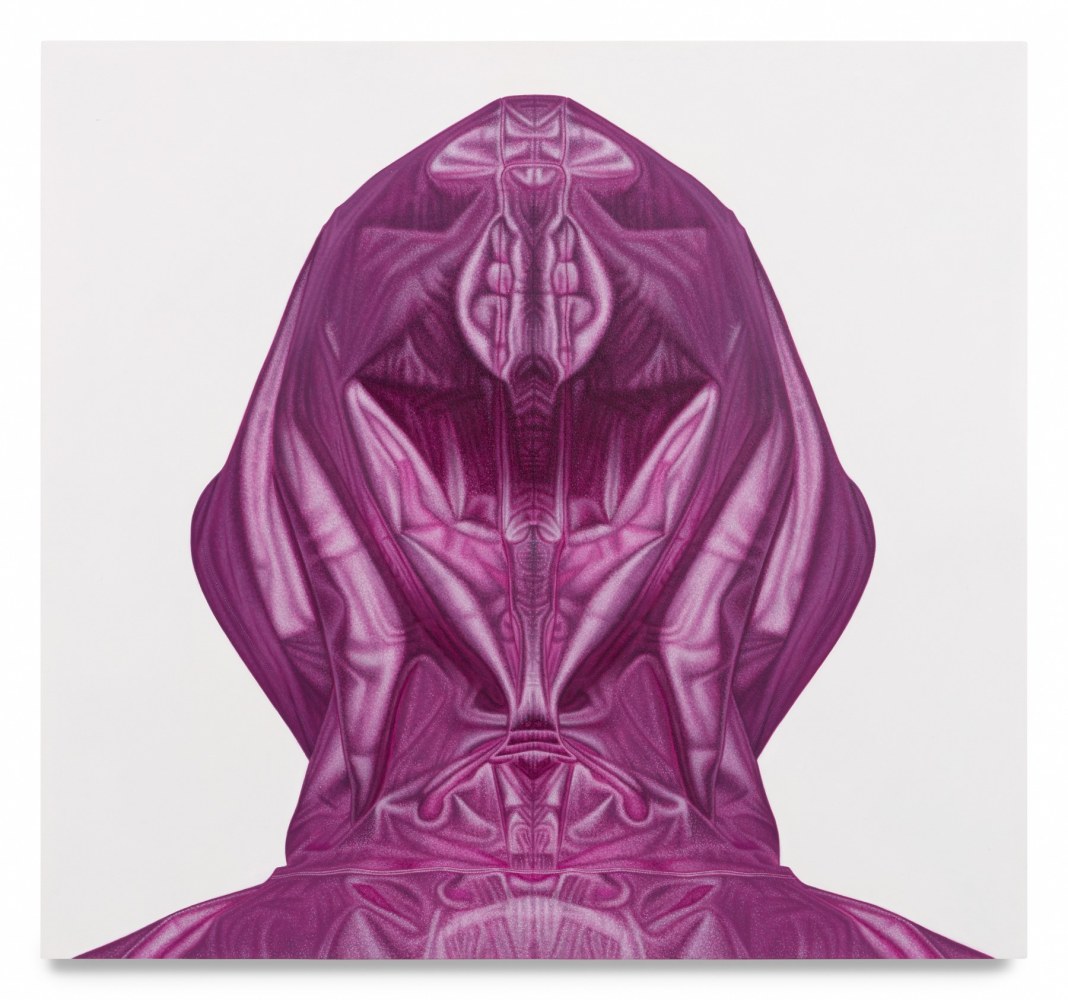 Karel Funk,&amp;nbsp;Untitled #116, 2025, Acrylic on panel, 26 x 28 inches,

66 x 71.1 cm, MMG#37979