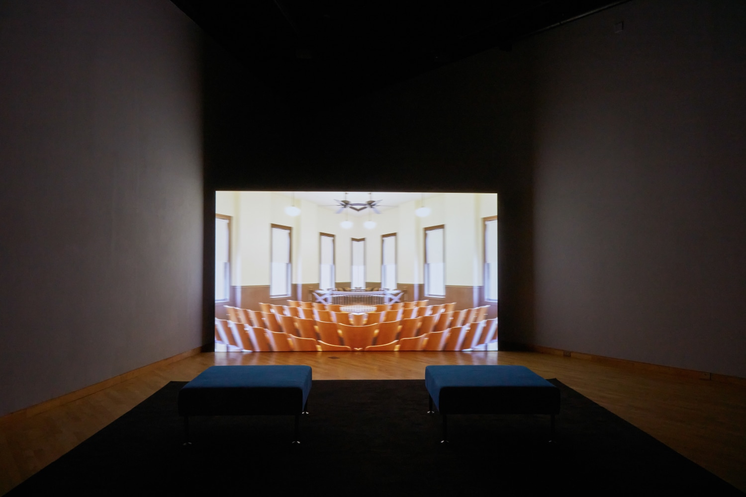 Tampa, FL: USF Contemporary Art Museum, &amp;lsquo;Rico Gatson: Visible Time,&amp;rsquo; 2 June - 29 July 2023. Photography: Will Lytch.