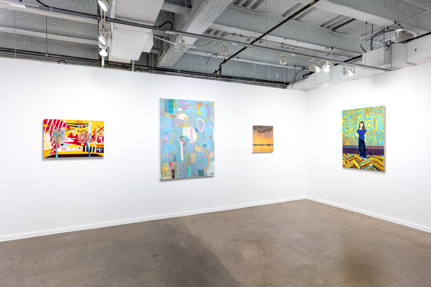 Installation view, Booth #C1, Miles McEnery Gallery, Dallas Art Fair 2022