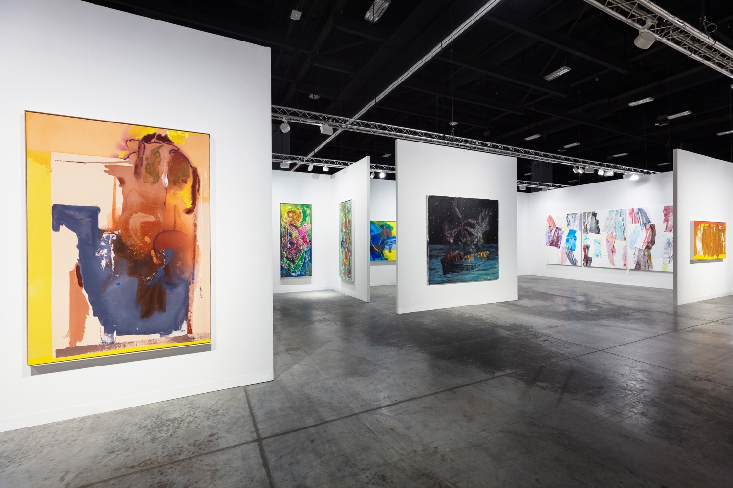 Installation view, Booth #G4, Miles McEnery Gallery, Art Basel Miami Beach 2021