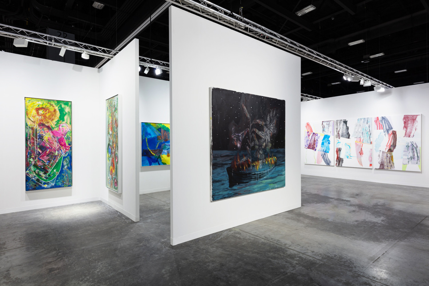 Installation view, Booth #G4, Miles McEnery Gallery, Art Basel Miami Beach 2021