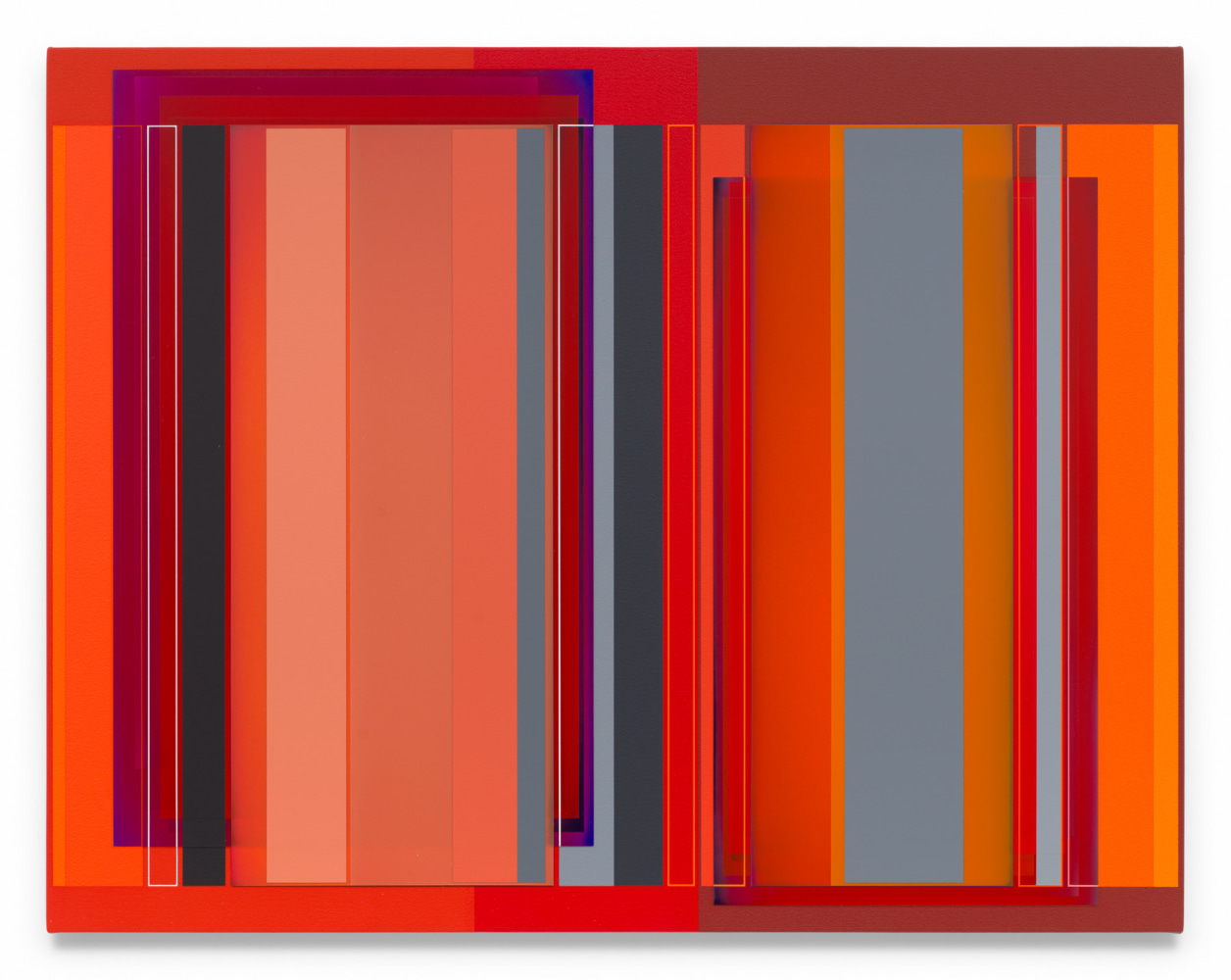 Patrick Wilson,&amp;nbsp;Medium Hot, 2024, Acrylic on canvas over panel, 21 x 27 inches, 53.3 x 68.6 cm, MMG#37249