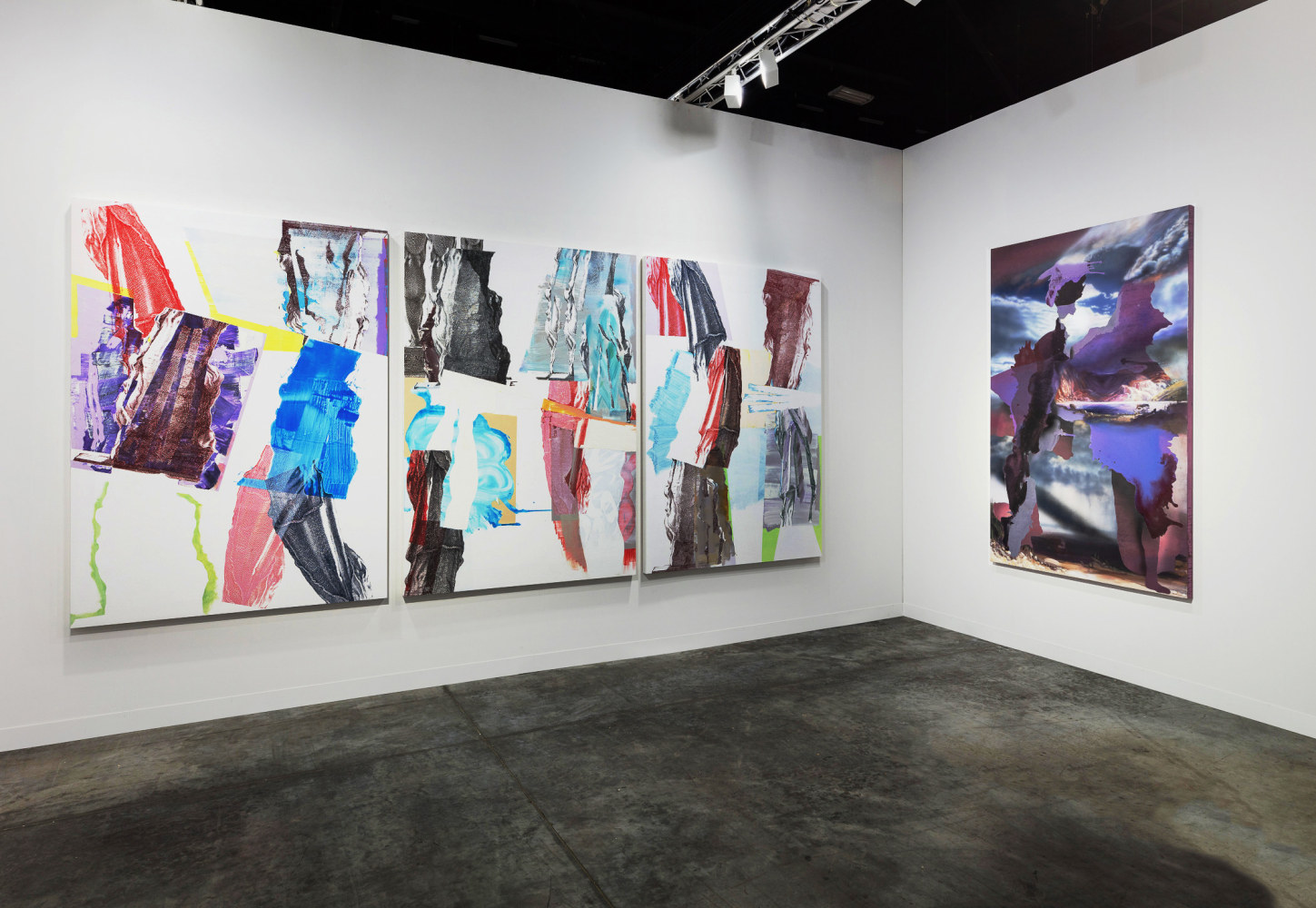 Installation view, Booth #G4, Miles McEnery Gallery, Art Basel Miami Beach 2021
