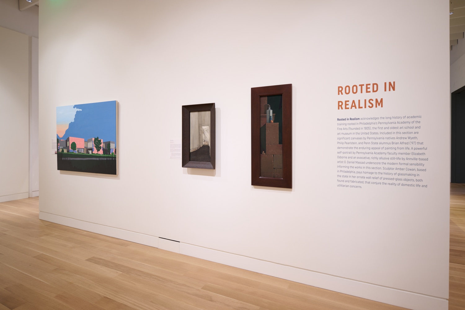 Installation view of Palmer Museum of Art

special exhibition&amp;nbsp;MADE IN PA.

Photo by Steve Tressler