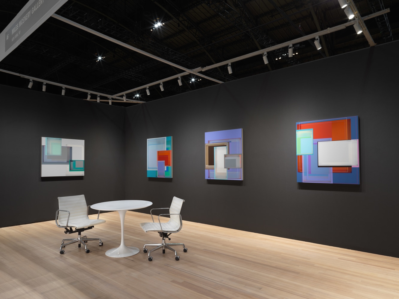 Installation View, Booth #A6, Miles McEnery Gallery, The Art Show 2021