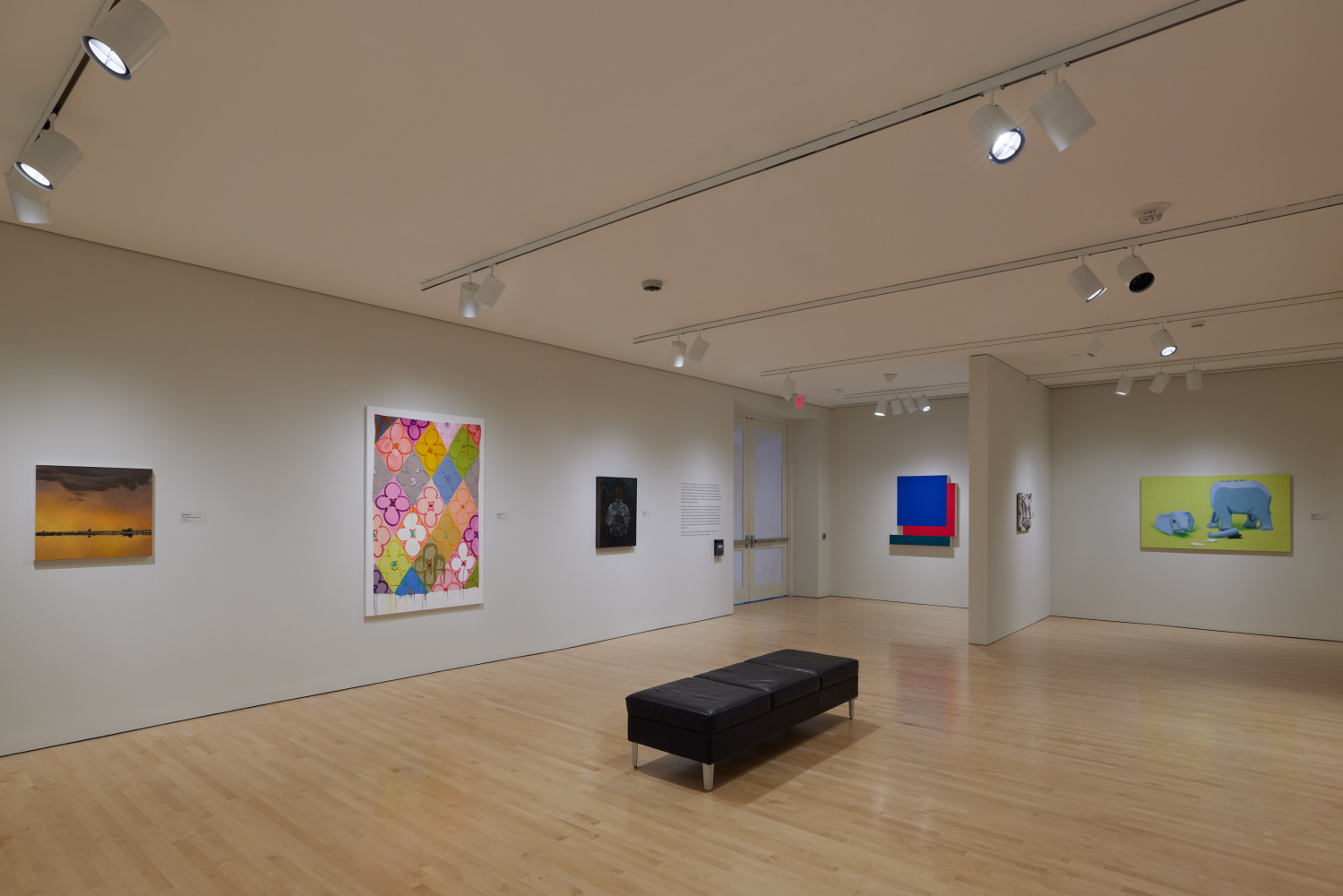 Installation view of 50 Paintings, Milwaukee Art Museum, 2023-2024.
Photography: Cleber Bonato.