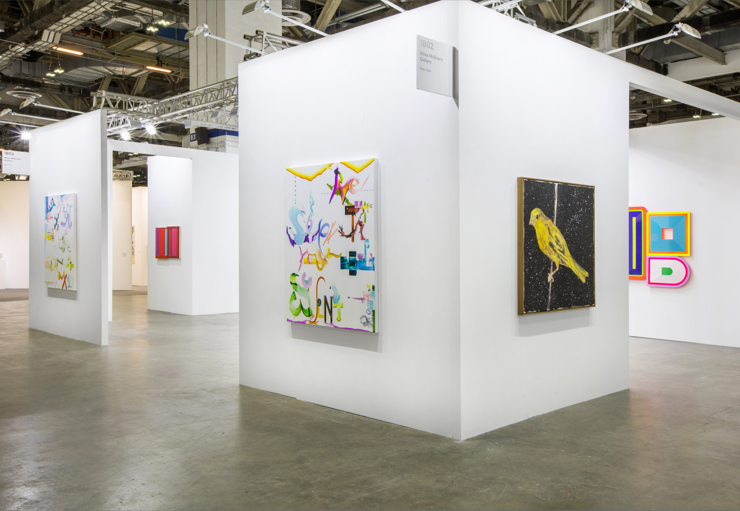 Installation view, Booth #1B02, Miles McEnery Gallery, ART SG 2023