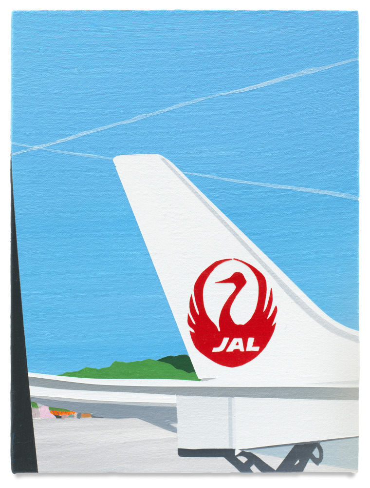 JAL, 2016, Acrylic on canvas, 12 x 9 inches, 30.5 x 22.9 cm,&amp;nbsp;MMG#28130
