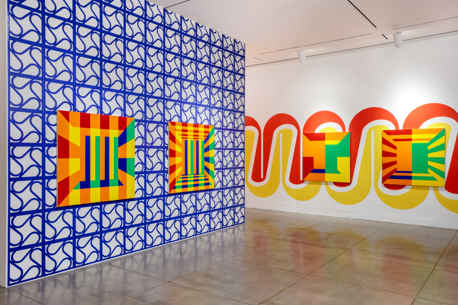 Los Angeles, CA: Pacific Design Center Design Gallery, &amp;lsquo;Jim Isermann: WRAPTURE,&amp;rsquo; 2 May 2024 - 29 June 2024
Image: Joshua White / JWPictures.&amp;nbsp;