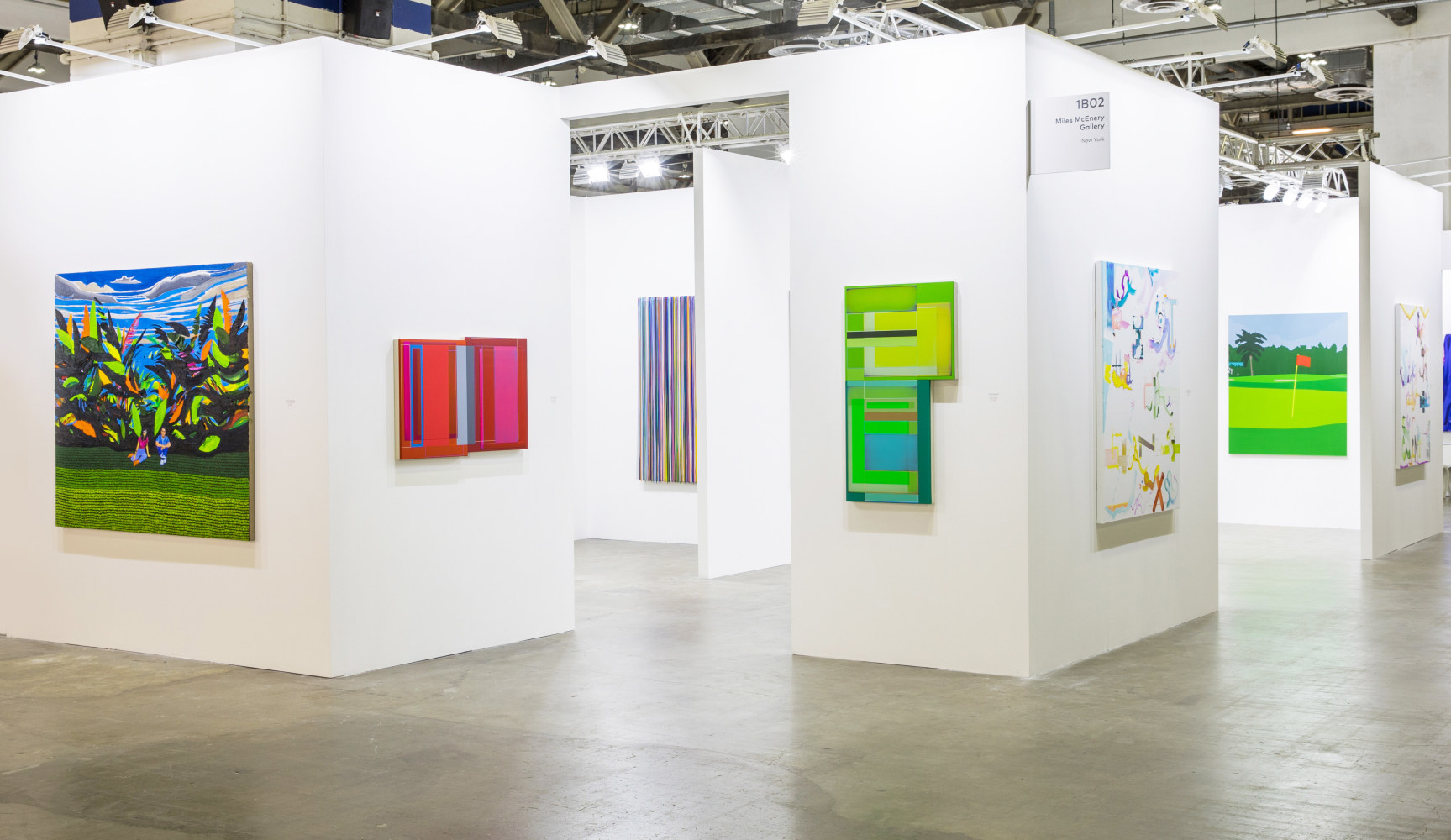 Installation view, Booth #1B02, Miles McEnery Gallery, ART SG 2023