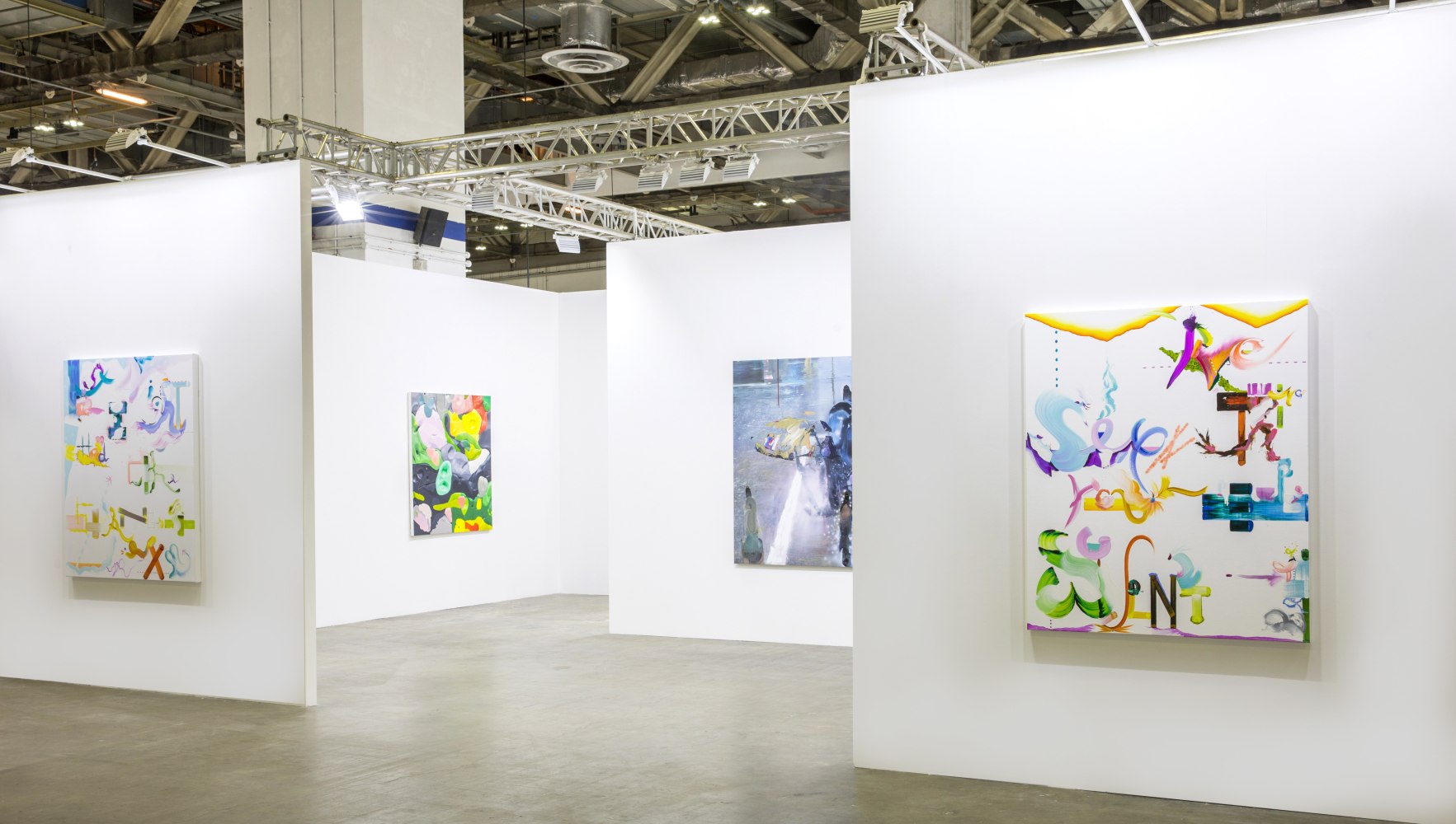 Installation view, Booth #1B02, Miles McEnery Gallery, ART SG 2023