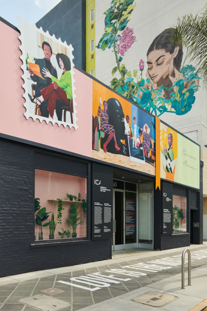 Installation view of Conrad Egyir:&amp;nbsp;A Chapter of Love, 2021, ICA San Jos&amp;eacute;. Photo: Impart Photography.