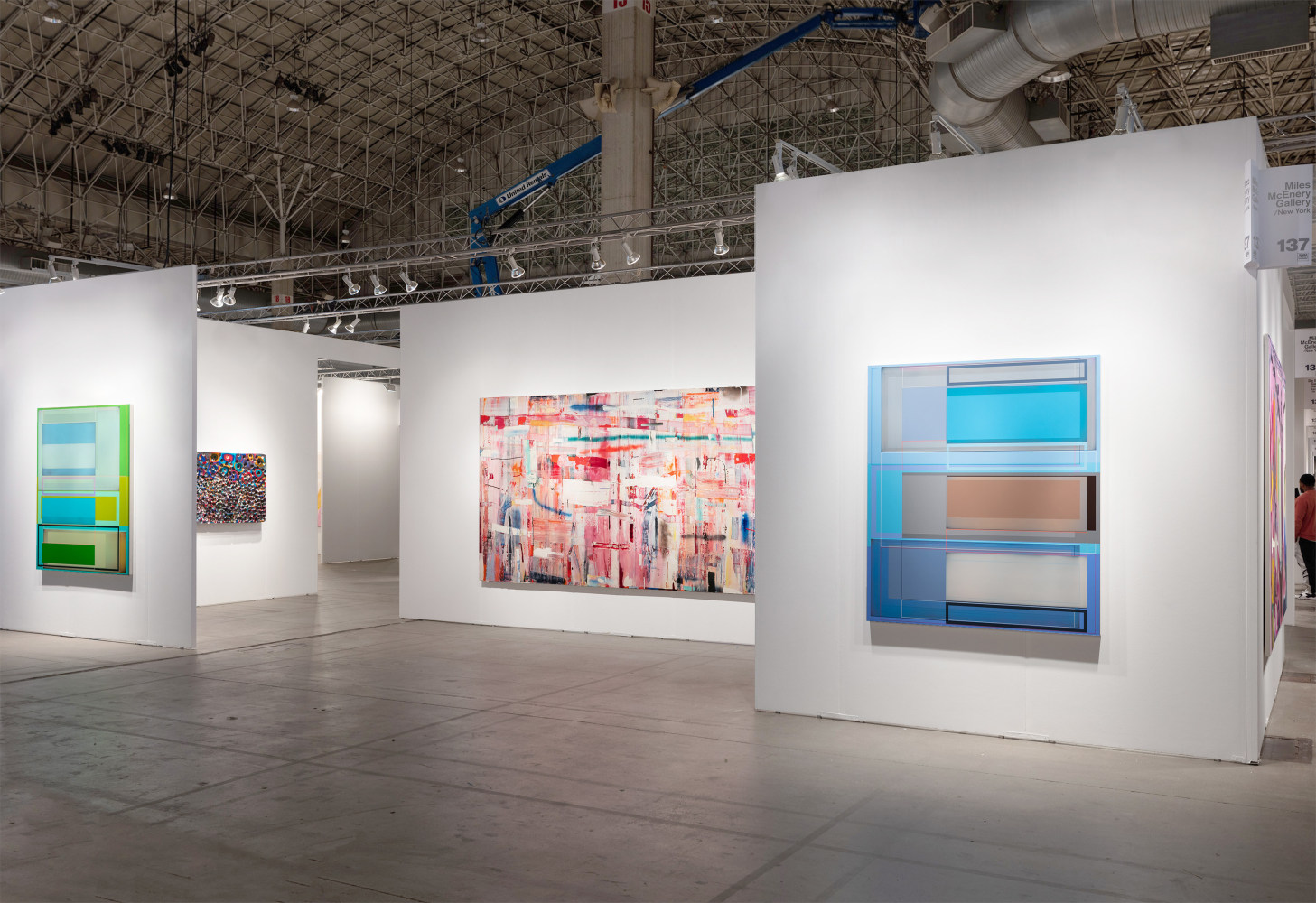 Installation view, Booth #137, Miles McEnery Gallery, EXPO CHICAGO 2023