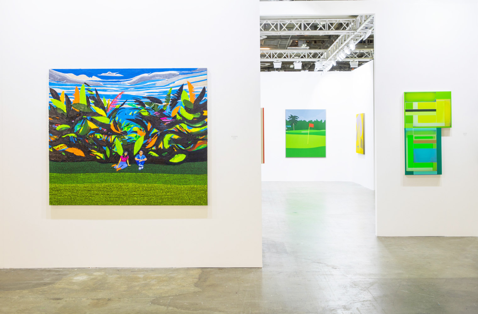 Installation view, Booth #1B02, Miles McEnery Gallery, ART SG 2023