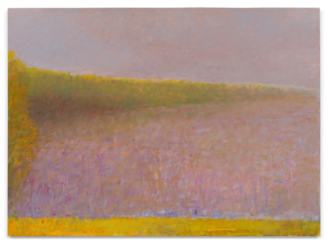 Shadows on South Pond, 1987, Oil on canvas, 44 x 60 inches, 111.8 x 152.4 cm,&amp;nbsp;MMG#31281
