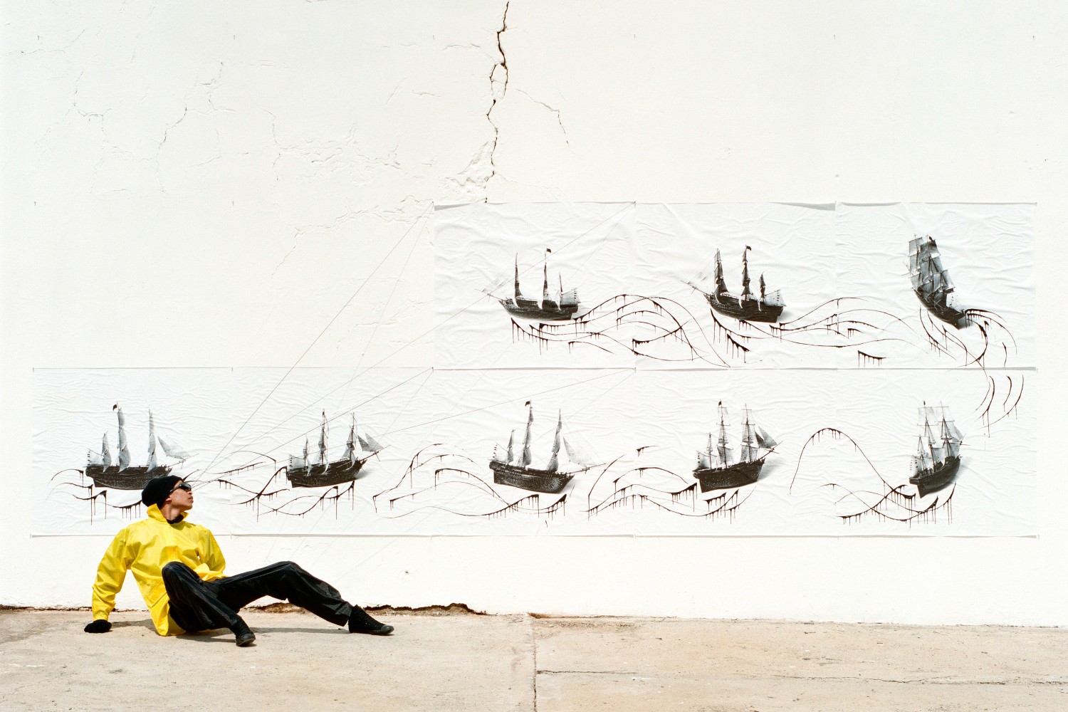 ROBIN RHODE

The Point of Vanishing, 2012&amp;ndash;2013 (detail)

Mounted c-prints

Framed, overall: 52.28 x 127.56 inches

132.8 x 324 cm

Edition&amp;nbsp;of 5 with 2 AP
