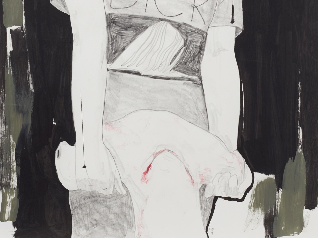 HERNAN BAS

A Moment Eclipsed (study), 2019 (detail)

Pencil and watercolor on paper

29.5 x 22 inches (paper)

74.9 x 55.9 cm

33.75 x 26 x 2 inches (framed)

85.7 x 66 x 5.1 cm