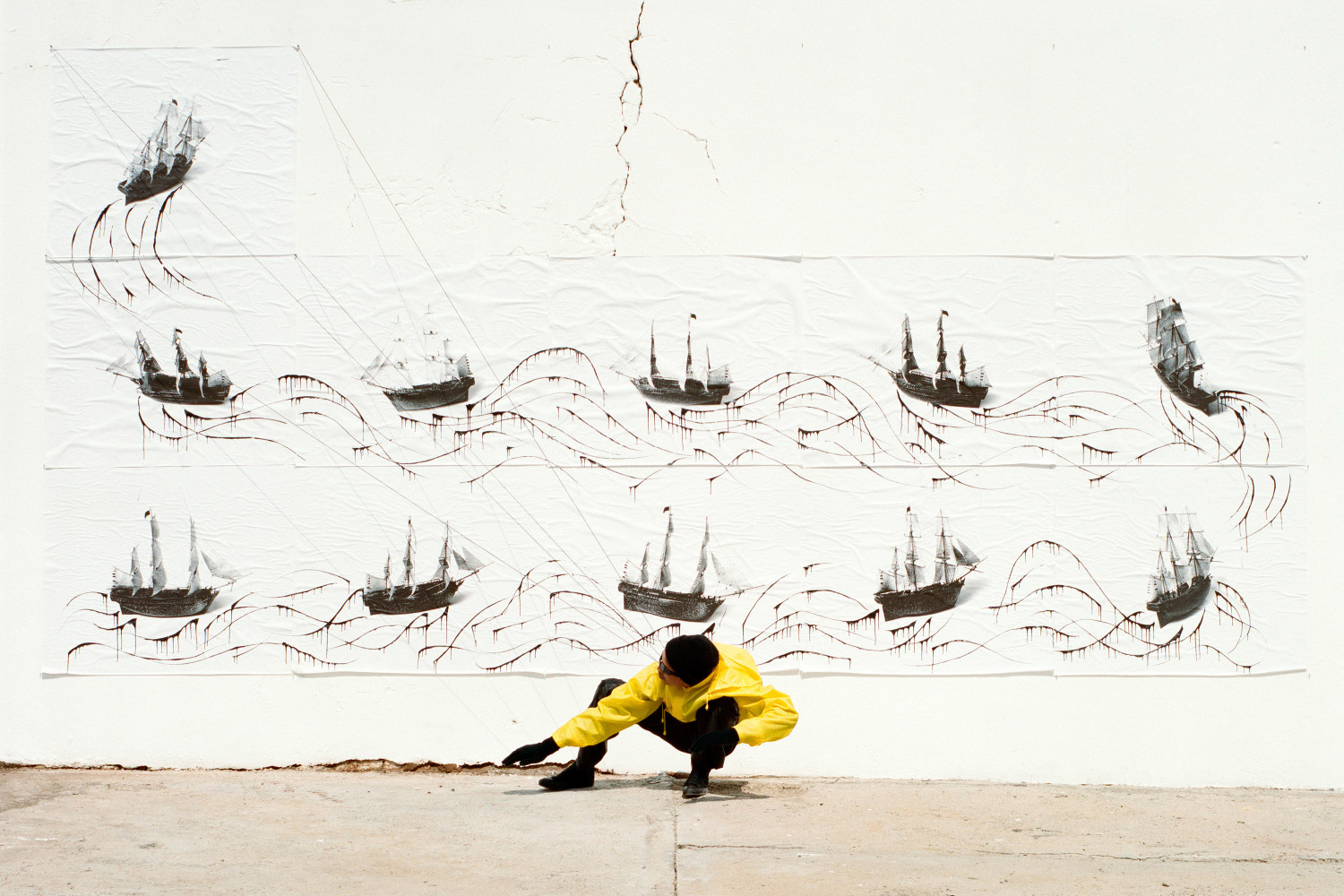 ROBIN RHODE

The Point of Vanishing, 2012&amp;ndash;2013 (detail)

Mounted c-prints

Framed, overall: 52.28 x 127.56 inches

132.8 x 324 cm

Edition&amp;nbsp;of 5 with 2 AP

&amp;euro;80,000