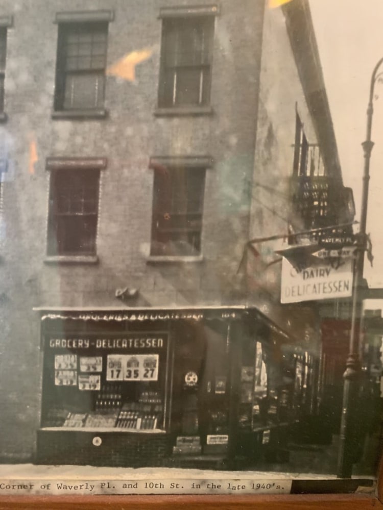 Corner of Waverly Place and 10th Street

New York, c. 1940