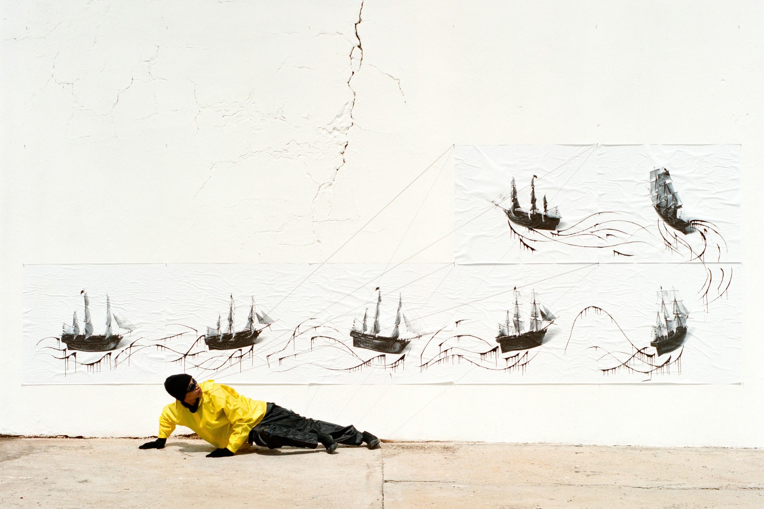 ROBIN RHODE

The Point of Vanishing, 2012&amp;ndash;2013 (detail)

Mounted c-prints

Framed, overall: 52.28 x 127.56 inches

132.8 x 324 cm

Edition&amp;nbsp;of 5 with 2 AP