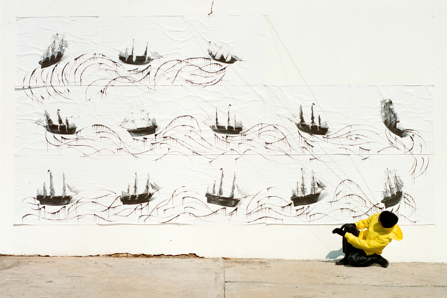 ROBIN RHODE

The Point of Vanishing, 2012&amp;ndash;2013 (detail)

Mounted c-prints

Framed, overall: 52.28 x 127.56 inches

132.8 x 324 cm

Edition&amp;nbsp;of 5 with 2 AP