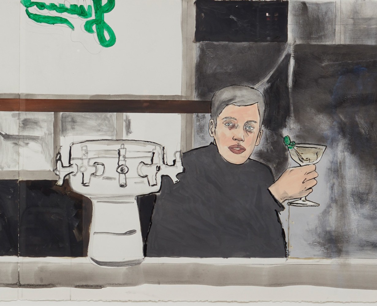 HERNAN BAS

Sip In (final grouping), 2019 (detail)

Acrylic, charcoal, and graphite on paper

26 x 80.5 inches (paper)

66 x 204.5 cm

29.5 x 84 x 2 inches (framed)

74.9 x 213.4 x 5.1 cm