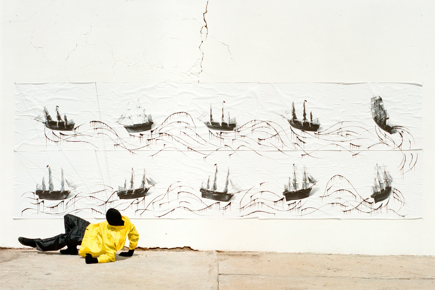 ROBIN RHODE

The Point of Vanishing, 2012&amp;ndash;2013 (detail)

Mounted c-prints

Framed, overall: 52.28 x 127.56 inches

132.8 x 324 cm

Edition&amp;nbsp;of 5 with 2 AP

&amp;euro;80,000