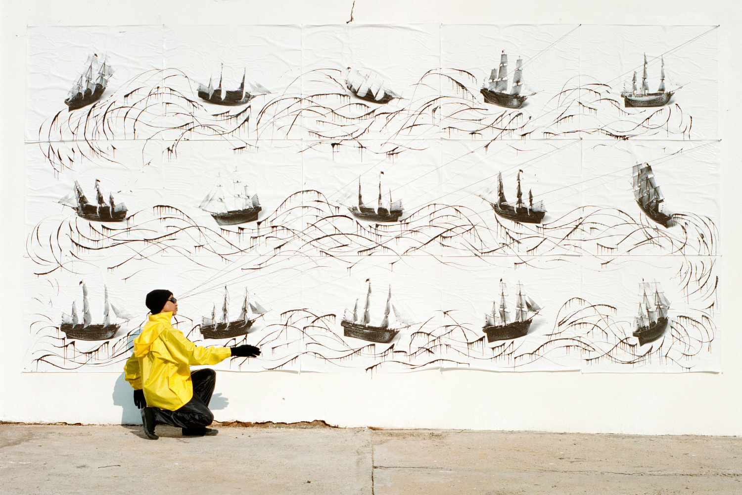 ROBIN RHODE

The Point of Vanishing, 2012&amp;ndash;2013 (detail)

Mounted c-prints

Framed, overall: 52.28 x 127.56 inches

132.8 x 324 cm

Edition&amp;nbsp;of 5 with 2 AP
