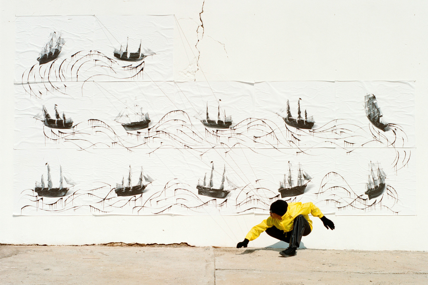 ROBIN RHODE

The Point of Vanishing, 2012&amp;ndash;2013 (detail)

Mounted c-prints

Framed, overall: 52.28 x 127.56 inches

132.8 x 324 cm

Edition&amp;nbsp;of 5 with 2 AP

&amp;euro;80,000