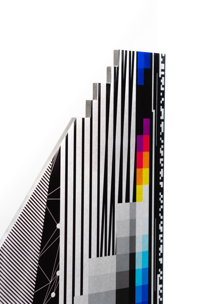Felipe&amp;nbsp;Pantone

Optichromie Dimensional 2, 2020

UV paint on aluminum

50h x 42w x 13.70d cm

19 37/54h x 16 53/99w x 5 50/127d in

Edition 1 of 15
