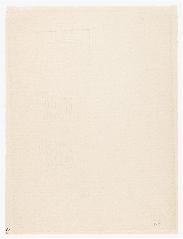 GEGO

Untitled, 1963

Intaglio on cardboard

38h x 28w cm

14 122/127h x 11 2/85w in

Edition P/A 5